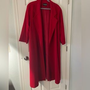 la mode super Red Duster Coat